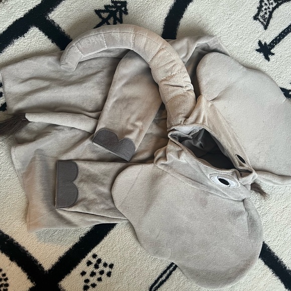 Gently Used Pottery Barn Kids Elephant Costume - Picture 5 of 7